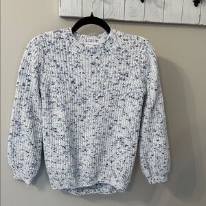Wonder Nation Speckled White Sweater